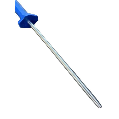 10 Inch Round Honing Knife Sharpener Blue Handle ASP-10B