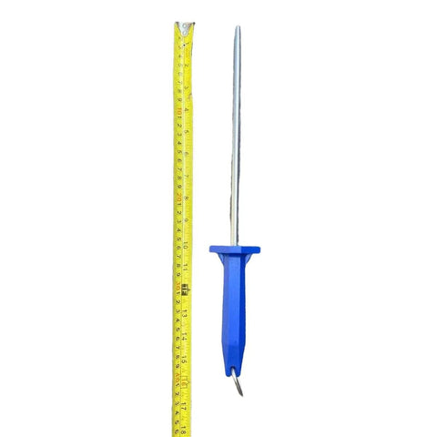 10 Inch Round Honing Knife Sharpener Blue Handle ASP-10B