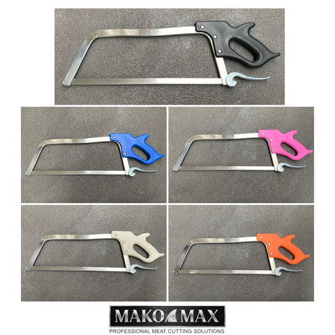 MAKO MAX 17.5" Butcher Handsaw Stainless Steel with 2 Extra Replacement Blades