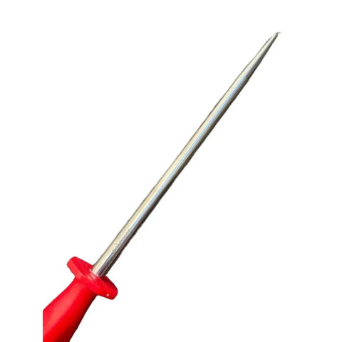 12 Inch Round Honing Knife Sharpener - Red Handle ASP-12