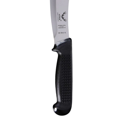 Vorn Antlorex 6-Pack 6" Curved Skinning Knife Set – German Stainless Steel Hollow Ground Butcher & Hunting Knives | Black, White, Blue or Pink