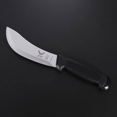 Vorn Antlorex 6PCS Farm Butcher Knife Set with 12" Sharpening Steel & Canvas Wrap