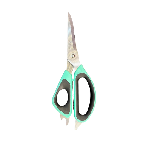 Professional Butcher Poultry Shears Stainless Steel Kitchen Poultry Scissors Green