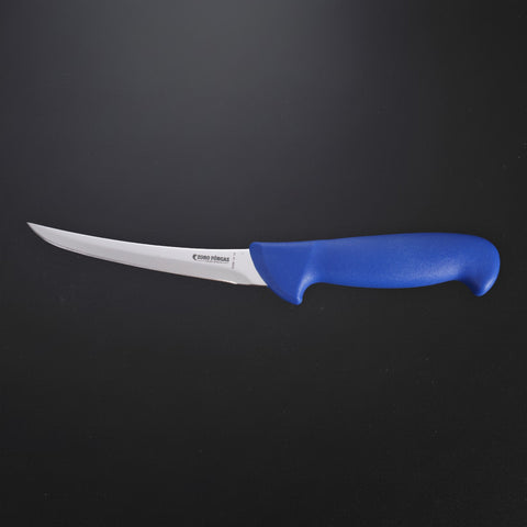 Zoro Forgas 2PCS Curved Boning Knife Set – 5" & 6" Hollow Ground Boning Knife