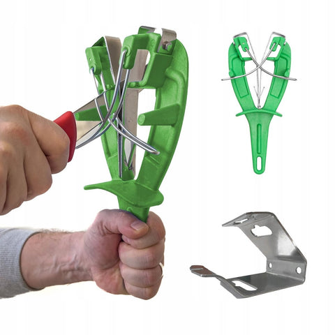 BOBET SHARP'EASY Butchers Knife Sharpener Extra Pair of Tensioned Bars - Green