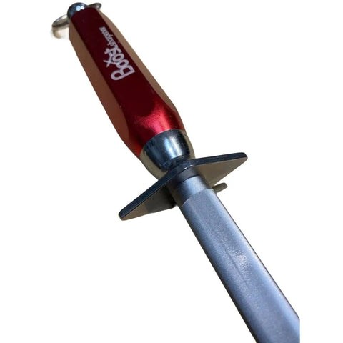 Boost 12 Inch Diamond Sharpening Steel - Colour Aluminium Handled BKS-12