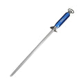 Butchers BOOST 12" Knife Sharpener Rod Microfine Knife Sharpening Steel Blue AllYourBlades