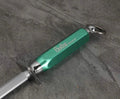 Butchers BOOST 12" Knife Sharpener Rod Microfine Knife Sharpening Steel Green AllYourBlades