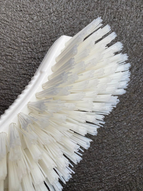 Butcher Block Scrubbing Hand Brush Stiff Plastic Hard Bristle Cleaning Brush