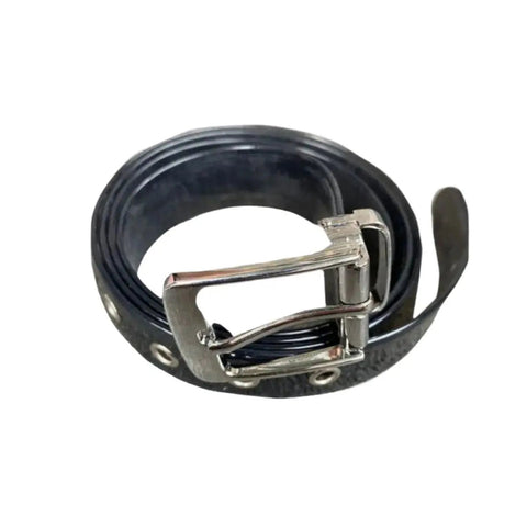 Butcher Knife Scabbard Knife Pouch Belt & Buckle 140cm Flexible Cut-to-Fit Black