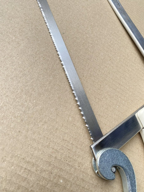 Butcher Saw Meat Processing 17.5in 20in Steel Hand Saw Meat Bone Saw Kamlok White