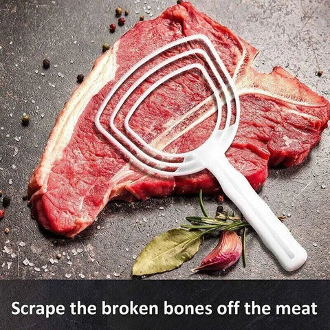 Butchers Plastic Bone Dust Scraper Butchers Hunter Tbone Meat Scraper Colours AllYourBlades