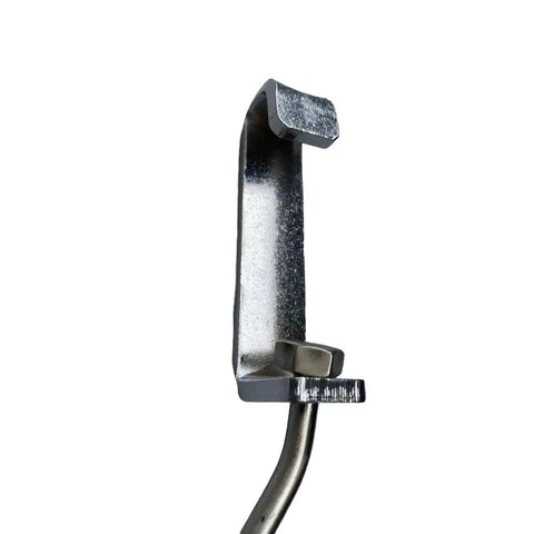 Chrome Plated Steel Rail Skid-Hook with Stainless Steel Hook RHSS-01