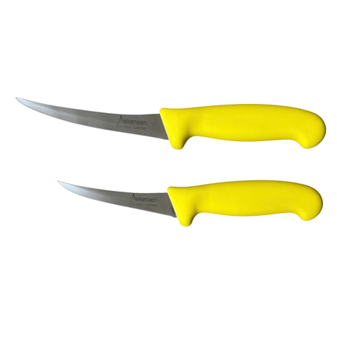 Diekensen 2-Piece Boning Knife Set 5" Narrow 6" Narrow Blades Soft Grip Handle