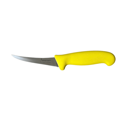 Diekensen 3-Piece Boning Knife Set 5" Narrow 6" Wide Blades Soft Grip Yellow