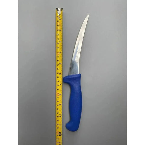 Diekensen 6' Curved Stiff Boning Knife Blue Handle 201412 - 6 CB AllYourBlades