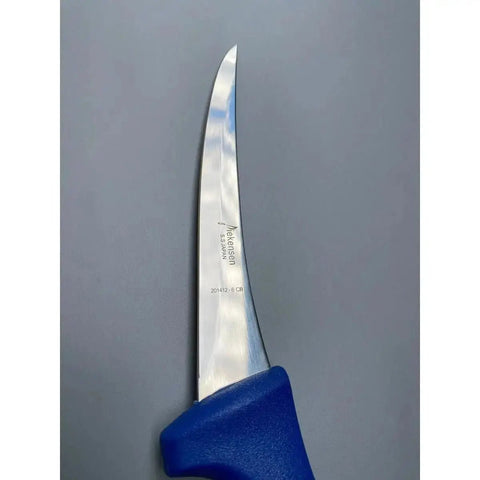 Diekensen 6' Curved Stiff Boning Knife Blue Handle 201412 - 6 CB AllYourBlades