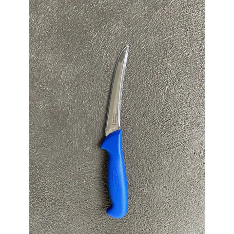 Diekensen 6' Curved Stiff Boning Knife Blue Handle AllYourBlades