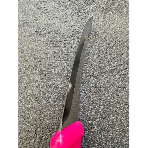 Diekensen 6' Curved Stiff Boning Knife Pink Ridged Grip Handle AllYourBlades