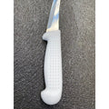 Diekensen 6' Curved Stiff Boning Knife White Ridged Grip Handle AllYourBlades