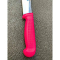 Diekensen 6' Curved Stiff Skinning Knife Pink Ridged Grip Handle AllYourBlades