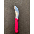 Diekensen 6' Curved Stiff Skinning Knife Pink Ridged Grip Handle AllYourBlades