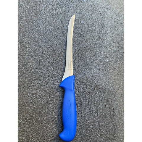 Diekensen 8"  Narrow Fish Filleting Knife Flexible Blue Handle AllYourBlades