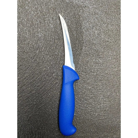 Diekensen Blue Butcher's Curved Stiff Boning Knife 5" 13cm - Set of 3 AllYourBlades