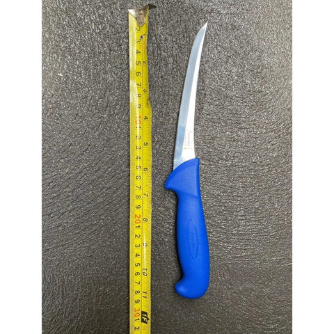 Diekensen Blue Butcher's Curved Stiff Boning Knife 6'' 15cm Blade - Set of 6 AllYourBlades