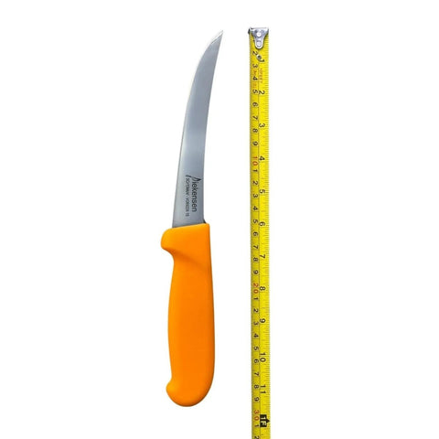 Diekensen Butchers 6'' 15cm Boning Knife Slicing Knife Narrow Blade Orange AllYourBlades