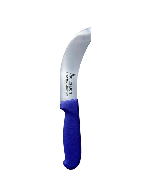 Diekensen Butchers 6'' 15cm Curved Skinning Knife Blue Handle