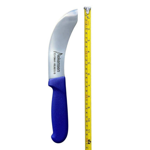 Diekensen Butchers 6'' 15cm Curved Skinning Knife Blue Handle AllYourBlades