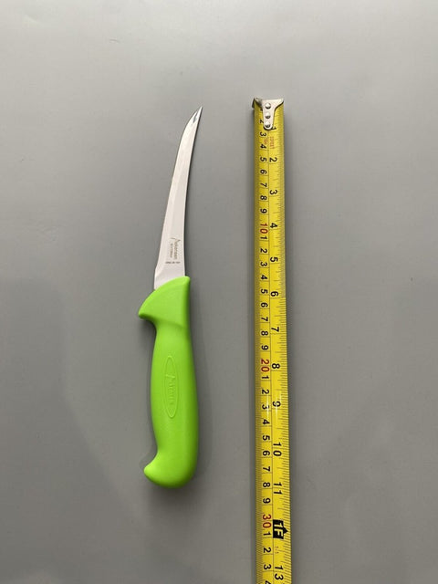 Diekensen Butchers Boning Knife 6'' Hollow Ground 15cm Narrow Curved Stiff Blade