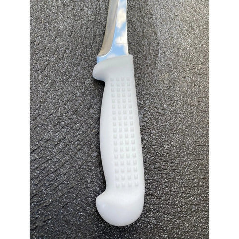 Diekensen Butchers Curved Boning Knife 5'' Narrow Blade Ridged Grip Set of 3 AllYourBlades