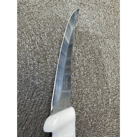 Diekensen Butchers Curved Boning Knife 6'' Narrow Blade Ridged Grip Set of 3 AllYourBlades