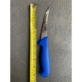 Diekensen Butchers Curved Stiff Boning Knife 5'' 13cm Blade - Blue AllYourBlades