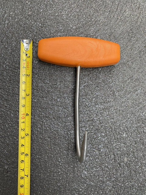 Diekensen Butchers Meat Hooks 4.5'' Stainless T Boning Hook Hunter/Meat/Boner