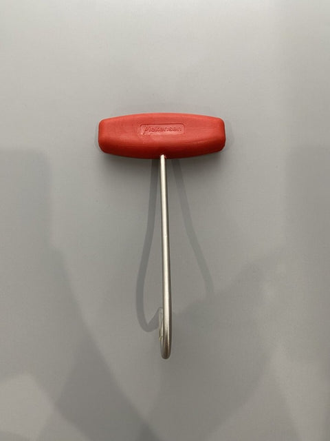 Diekensen Butchers Meat Hooks 6'' Stainless T Boning Hook Hunter/Meat/Boner Red