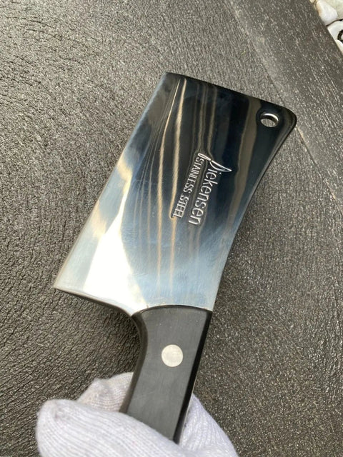 Diekensen Industrial Butchers Cleaver 8" Stainless Steel Full Tang 1.1KG AllYourBlades