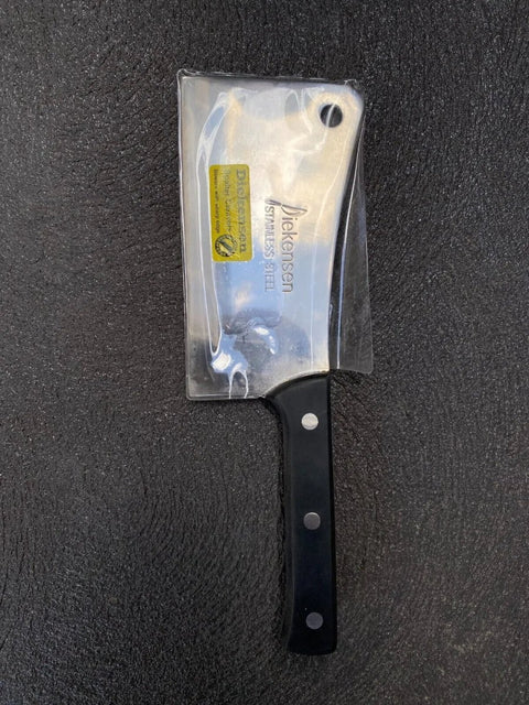 Diekensen Industrial Butchers Cleaver 9" Stainless Steel Full Tang 1.2KG Heavy AllYourBlades