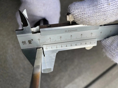 Diekensen Industrial Butchers Cleaver 9" Stainless Steel Full Tang 1.2KG Heavy AllYourBlades