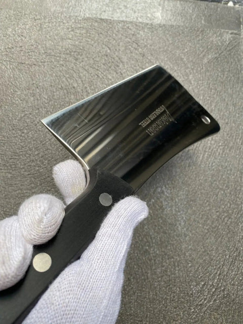 Diekensen Industrial Butchers Cleaver 9" Stainless Steel Full Tang 1.2KG Heavy AllYourBlades