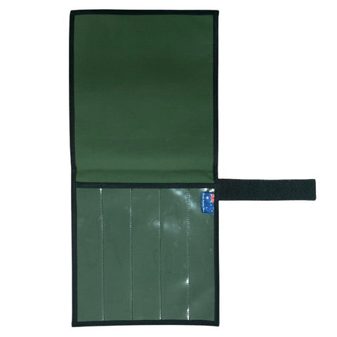 F. Dick 5PCS Butchers Knife Combo 12" Regular Cut Steel Clear PVC Front Canvas