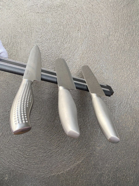 Magnetic Knife Rack Magnet Wall Mount Holder Strip Utensil Shelf Kitchen 35cm