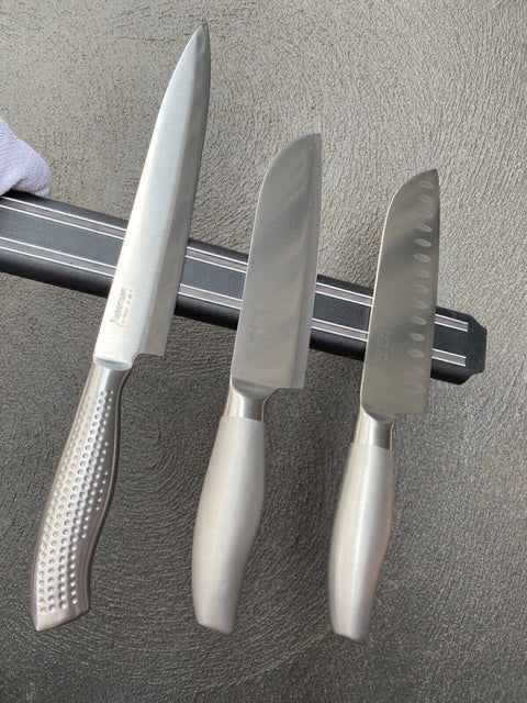 Magnetic Knife Rack Magnet Wall Mount Holder Strip Utensil Shelf Kitchen 35cm