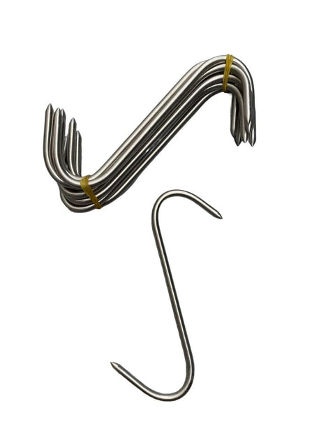 Meat S Hooks Stainless Steel Silver 4 6 8 inches SSH