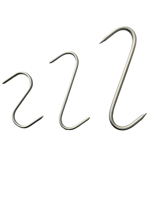 Meat S Hooks Stainless Steel Silver 4 6 8 inches SSH AllYourBlades