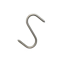 New SET 50 x 4 in Solid Stainless Steel Meat S-Hooks Butchers Hunters Sausage Ma AllYourBlades