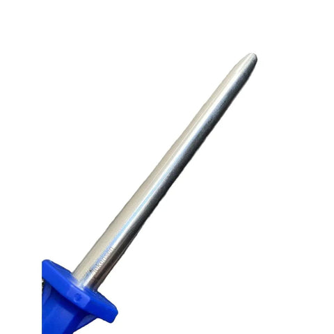 Oval Knife Honing Steel 10 inches Blue Handle OPS-10