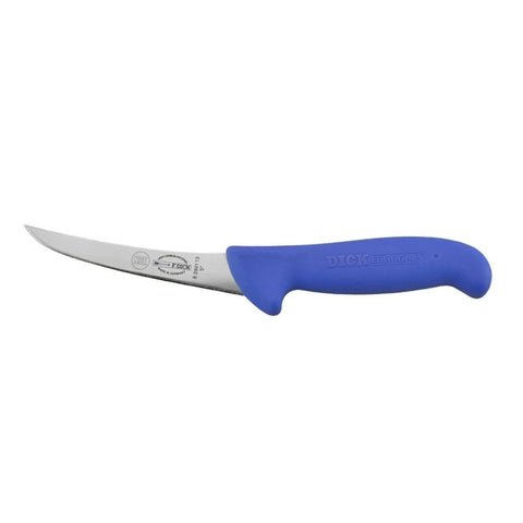 SET OF 3 F.DICK BUTCHERS ERGOGRIP 5" CURVED STIFF BONING KNIFE BLUE 13CM HUNTER AllYourBlades